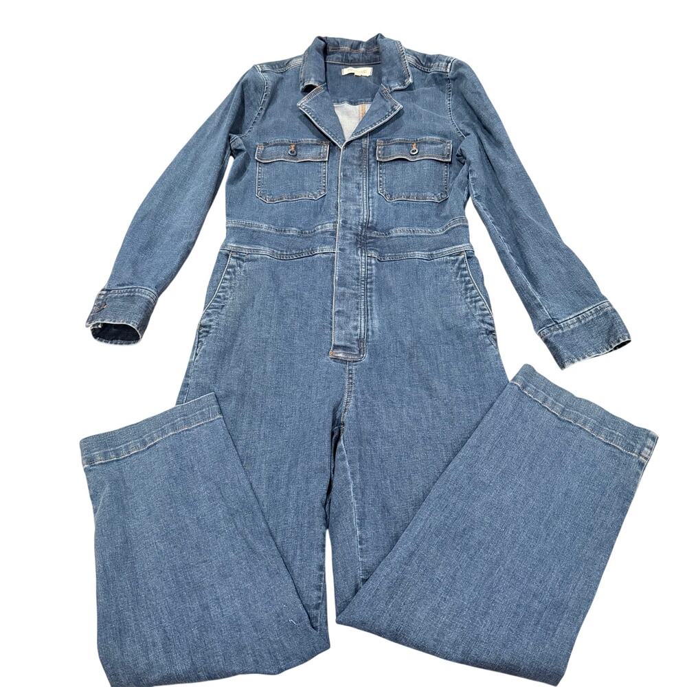 Madewell Denim Dark Wash Jumpsuit Size 4